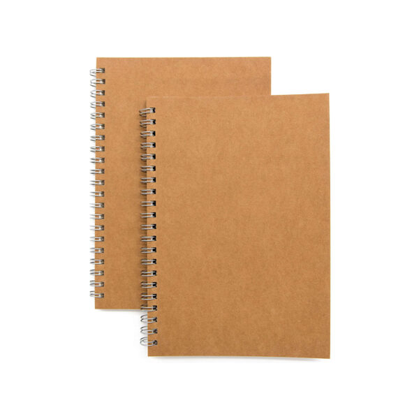 Brown Spiral Notebooks