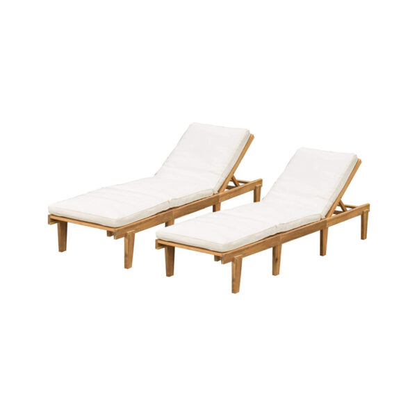 Teak Chaise Lounge Chairs