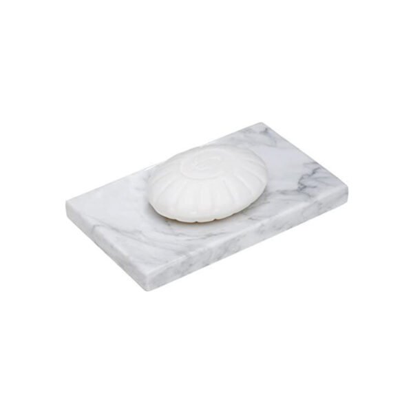 White Marble Soap Dish