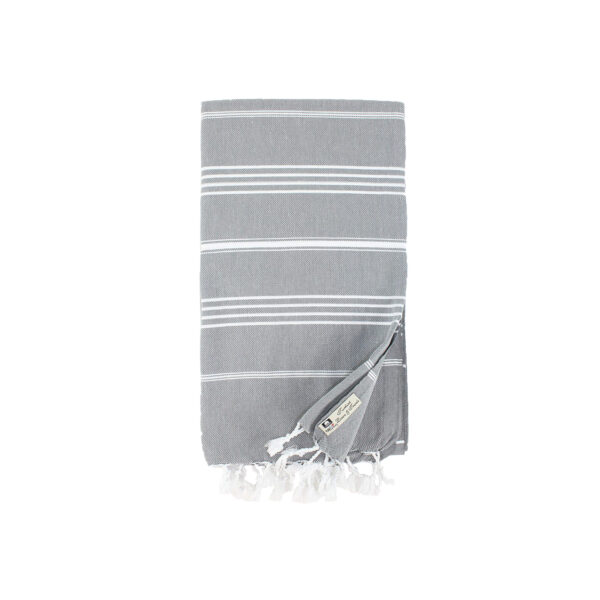 Grey Turkish Bath/Pool Towel