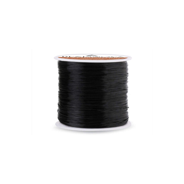 Black Elastic Polyester Cord